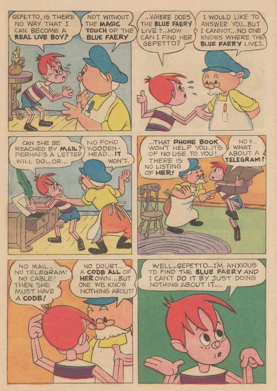 The same vintage manga page after Suki replaced the Chinese dialogue with English
